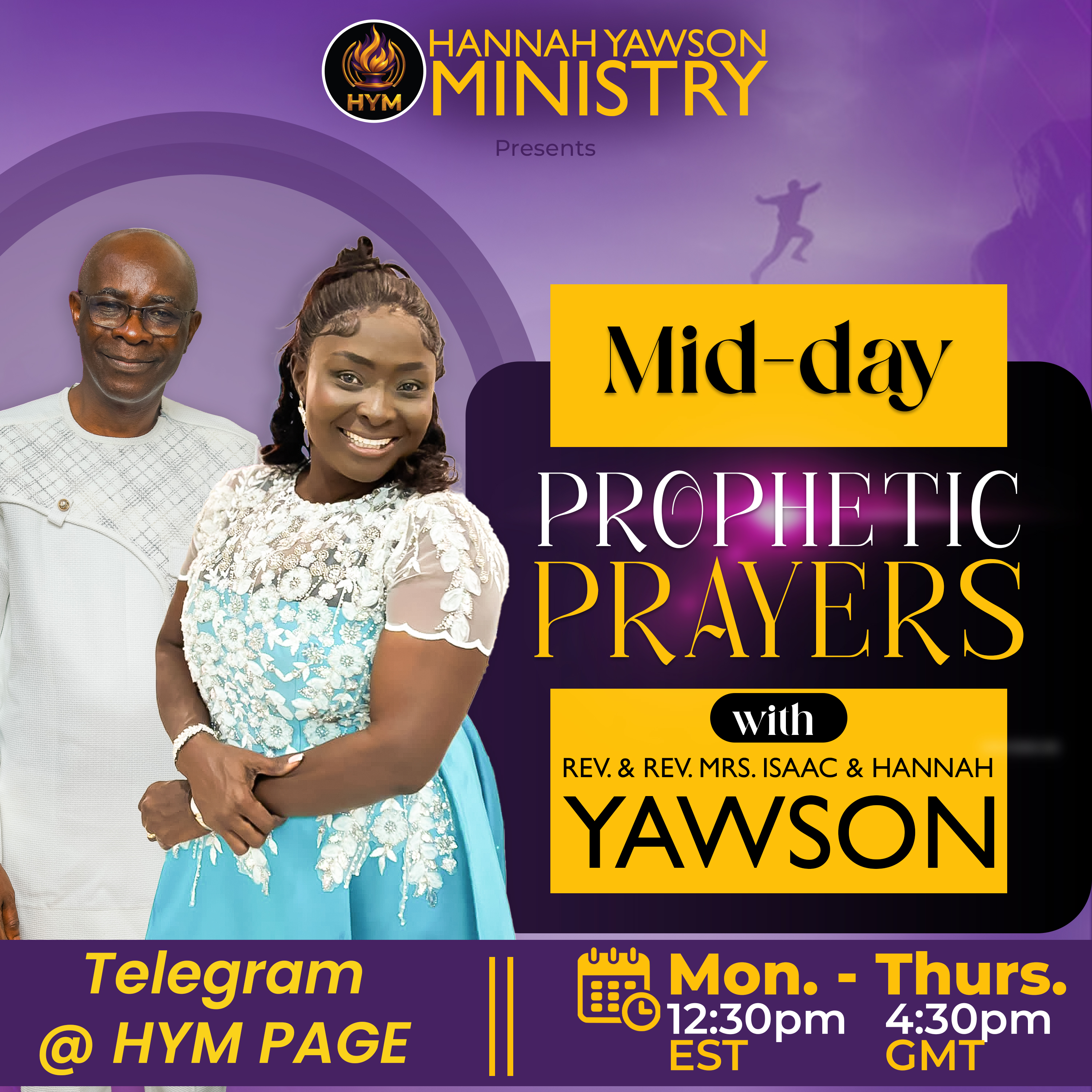 Mid-day Prophetic Prayers Flyer
