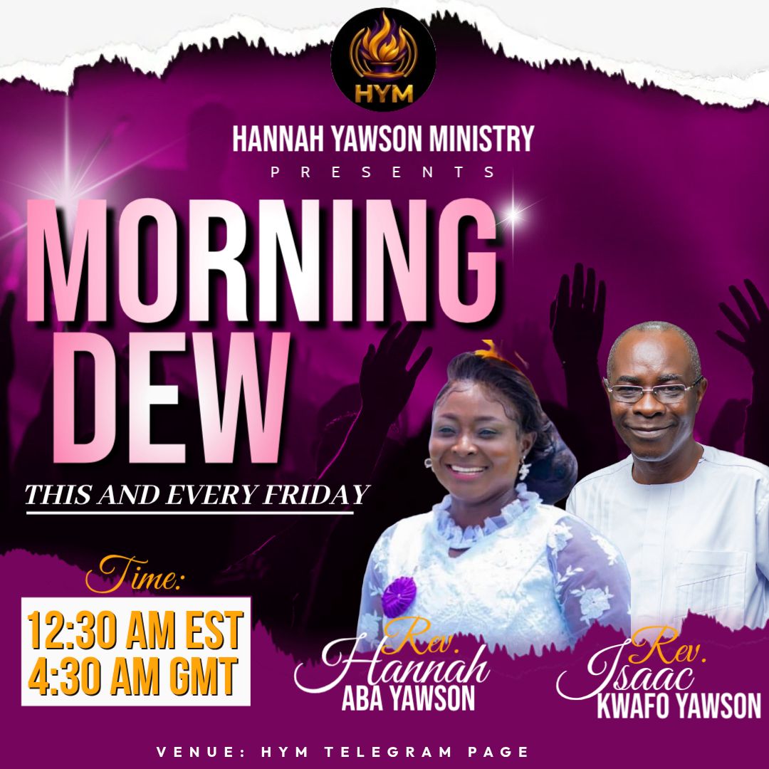 Morning Dew Prayer Service Flyer