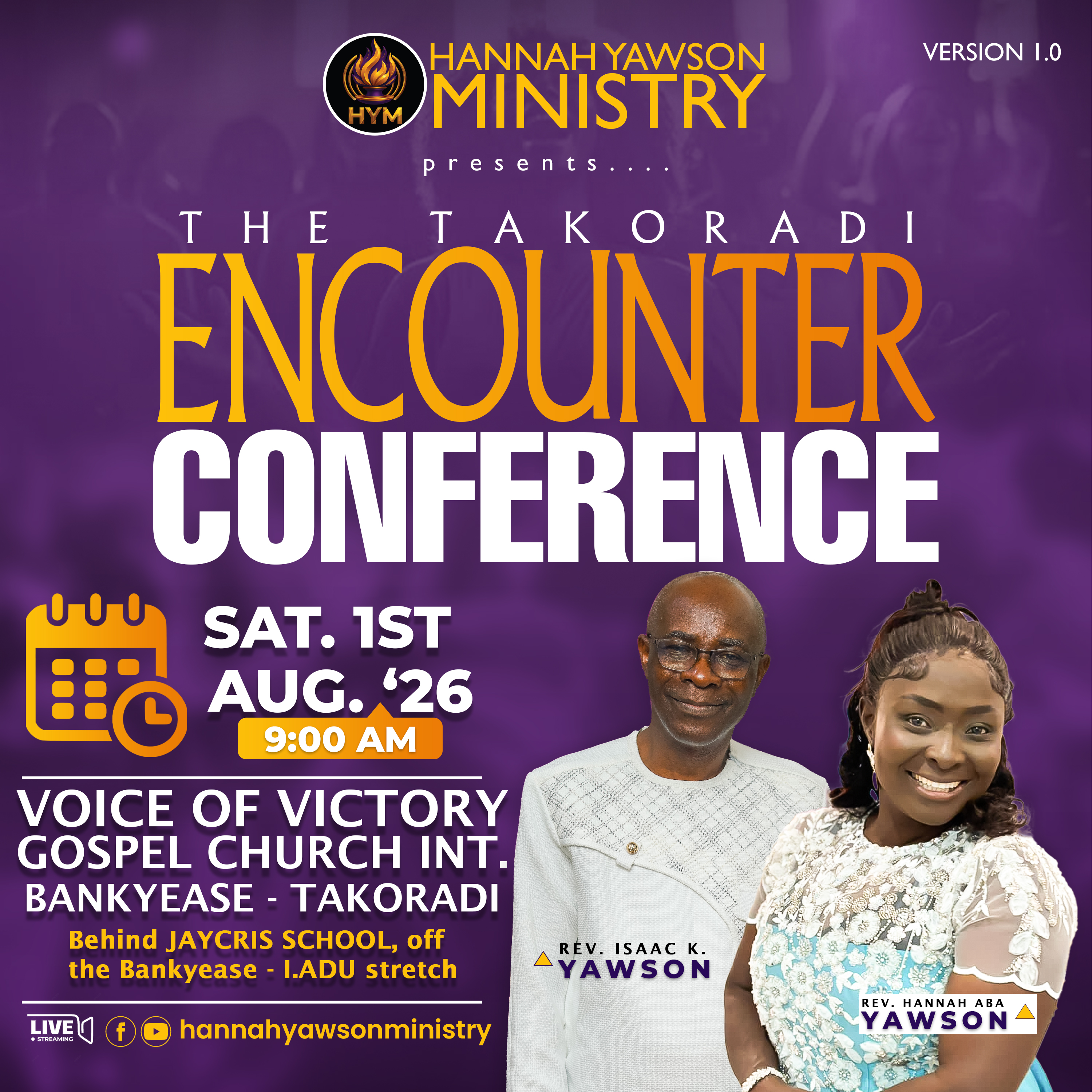 The Takoradi Encounter Conference Flyer